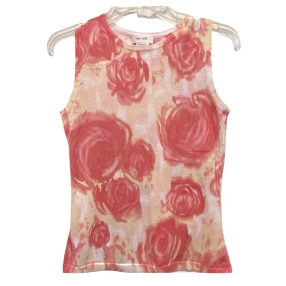 Kate Hill Sweaters - Kate Hill 2 pieces cardigan and sleeveless tie dye top set size XS 100% cotton